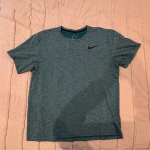 Nike Dri-Fit Teal T-Shirt with Black Logo